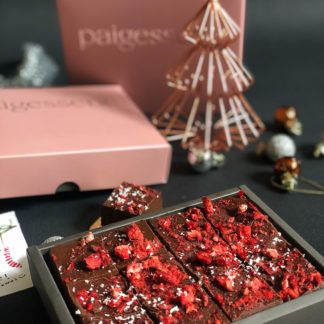 berry merry christmas handmade nama chocolate Singapore